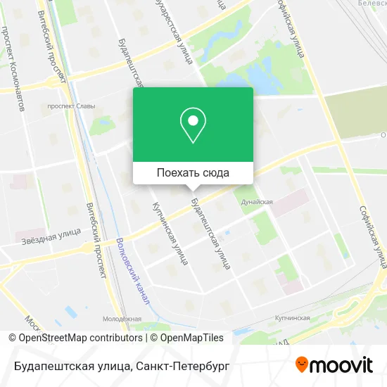 Карта Будапештская улица