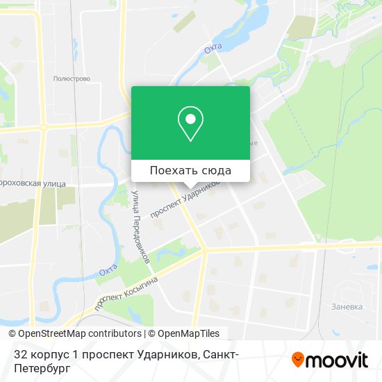 Карта 32 корпус 1 проспект Ударников