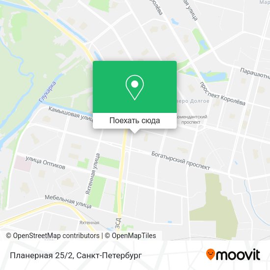 Карта Планерная 25/2