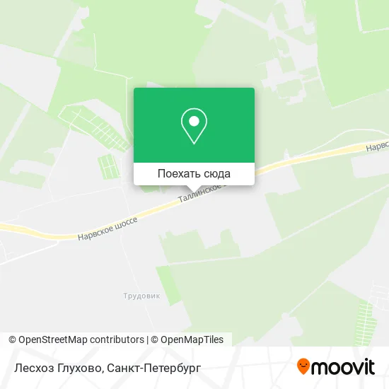 Карта Лесхоз Глухово