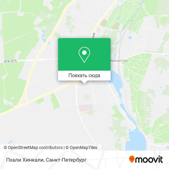 Карта Пхали Хинкали