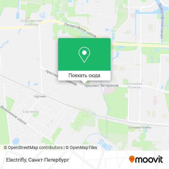 Карта Electrifly