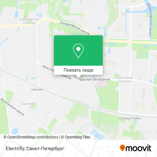 Карта Electrifly