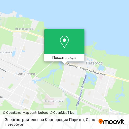Карта Энергостроительная Корпорация Паритет