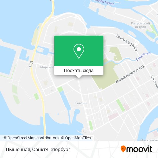 Карта Пышечная