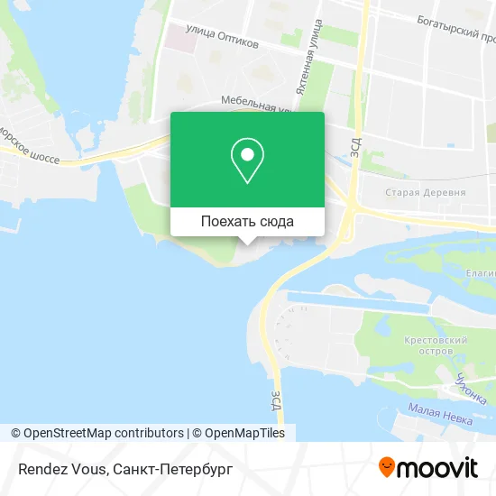 Карта Rendez Vous