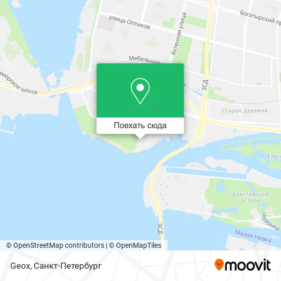 Карта Geox