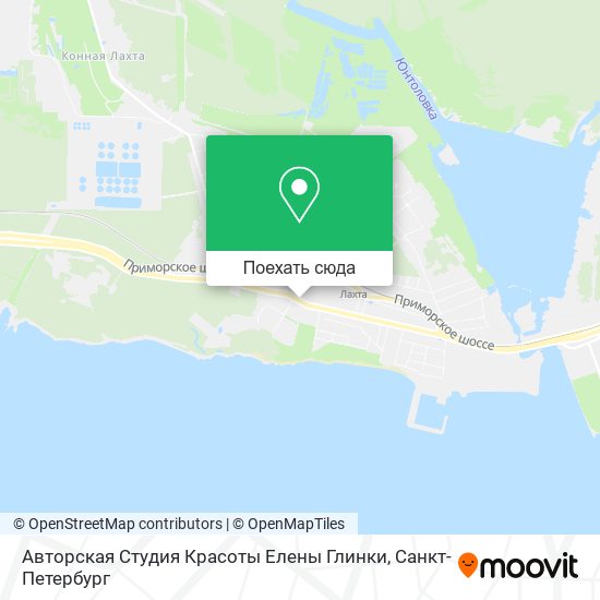 Карта Авторская Студия Красоты Елены Глинки
