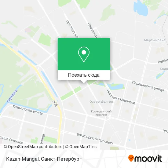 Карта Kazan-Mangal