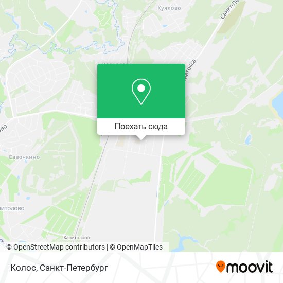 Карта Колос