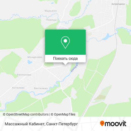 Карта Массажный Кабинет