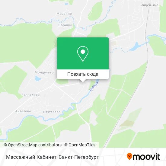 Карта Массажный Кабинет