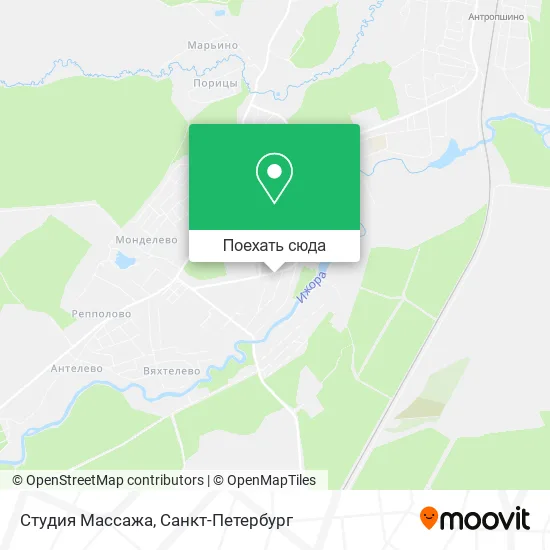 Карта Студия Массажа