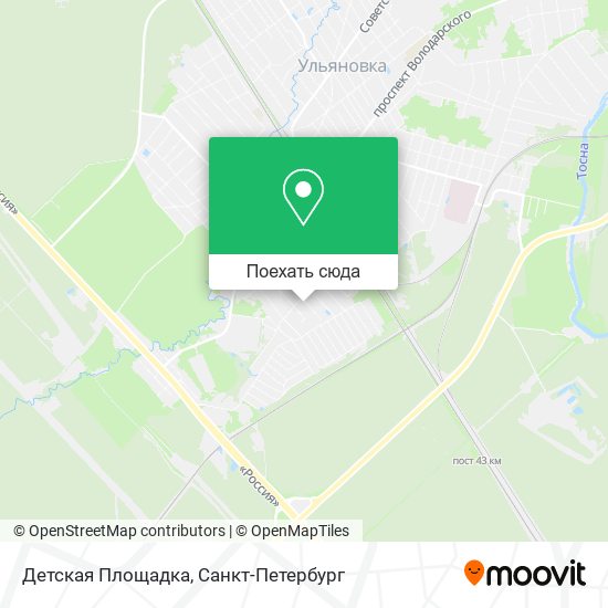 Карта Детская Площадка