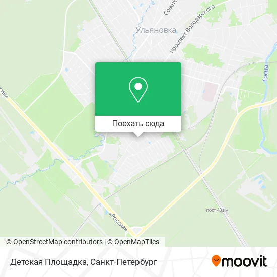 Карта Детская Площадка