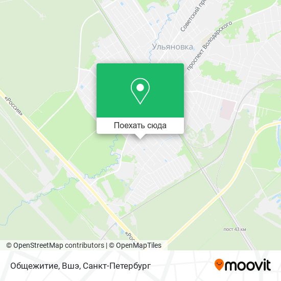 Карта Общежитие, Вшэ