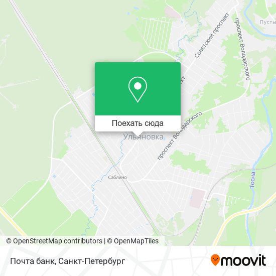 Карта Почта банк