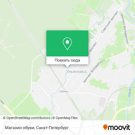 Карта Магазин обуви