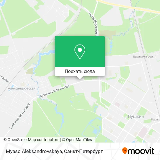 Карта Myaso Aleksandrovskaya