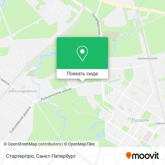 Карта Стартерпро