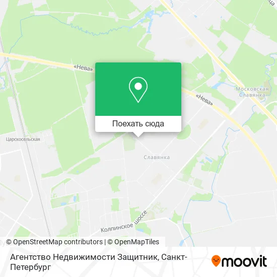 Карта Агентство Недвижимости Защитник