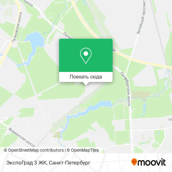 Карта ЭкспоГрад 3 ЖК
