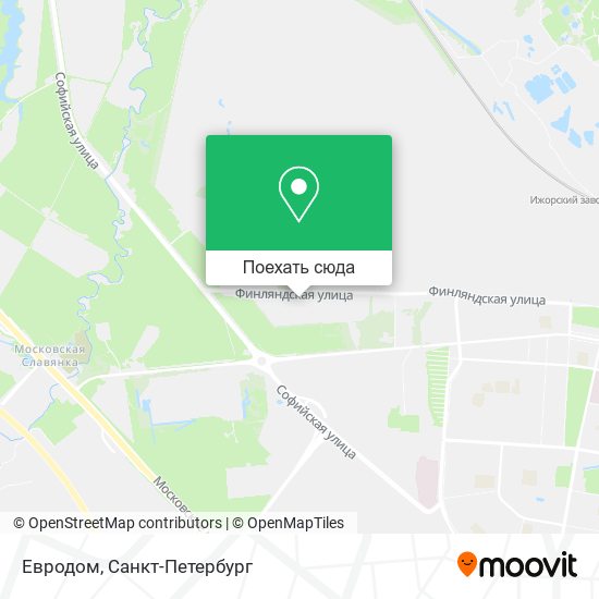 Карта Евродом