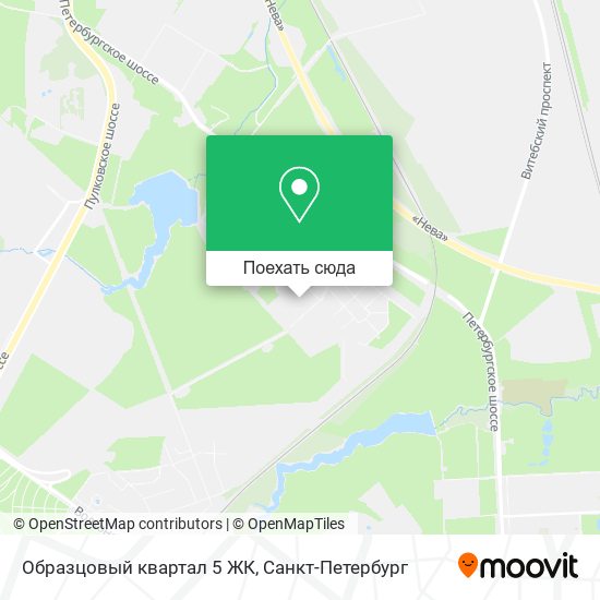 Карта Образцовый квартал 5 ЖК