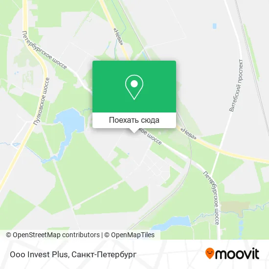 Карта Ooo Invest Plus