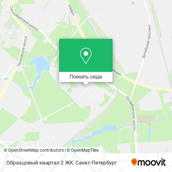 Карта Образцовый квартал 2 ЖК