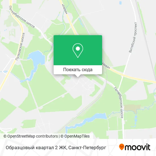 Карта Образцовый квартал 2 ЖК
