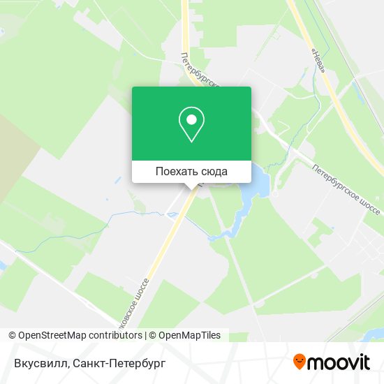 Карта Вкусвилл