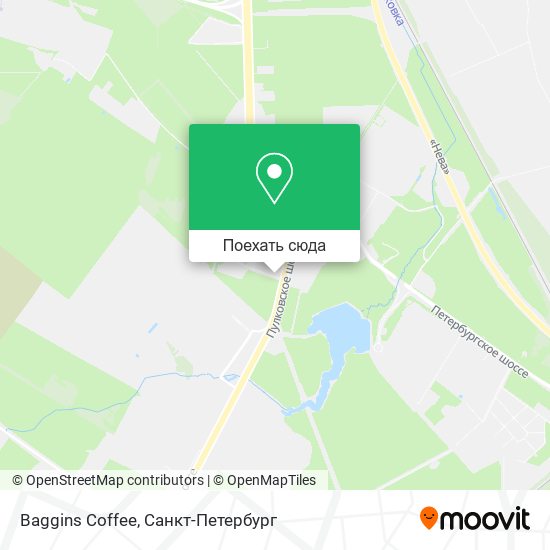 Карта Baggins Coffee