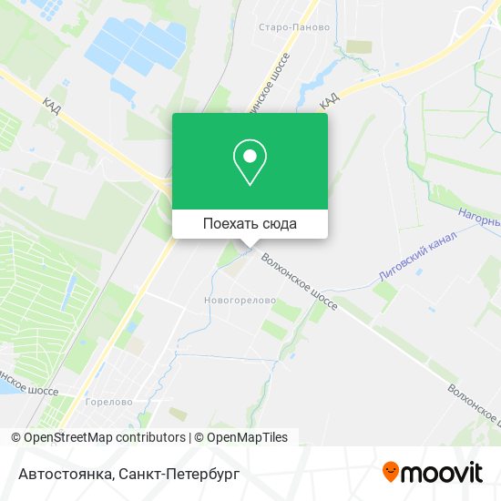 Карта Автостоянка