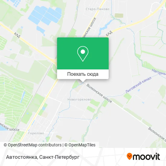 Карта Автостоянка