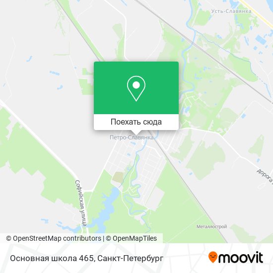 Карта Основная школа 465