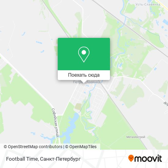 Карта Football Time