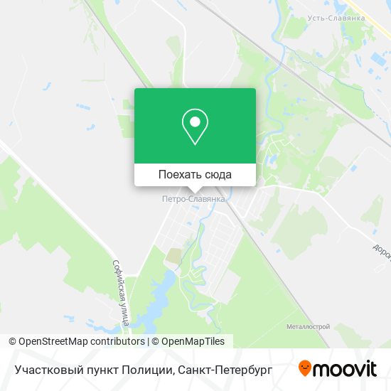 Карта Участковый пункт Полиции