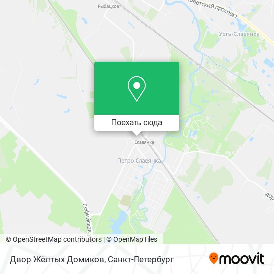 Карта Двор Жёлтых Домиков