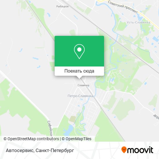 Карта Автосервис