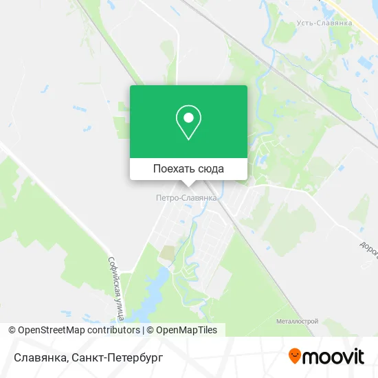 Карта Славянка
