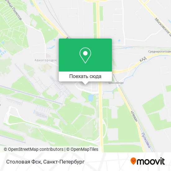 Карта Столовая Фск