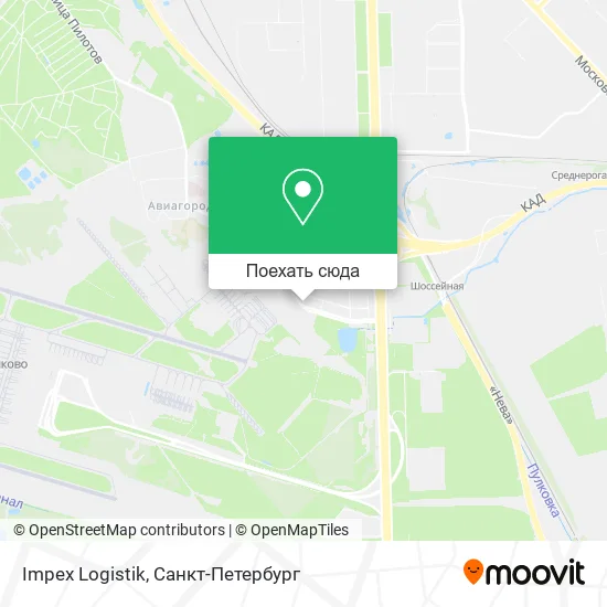 Карта Impex Logistik