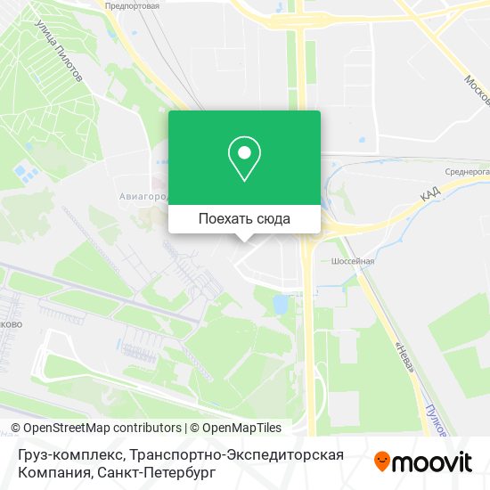 Карта Груз-комплекс, Транспортно-Экспедиторская Компания