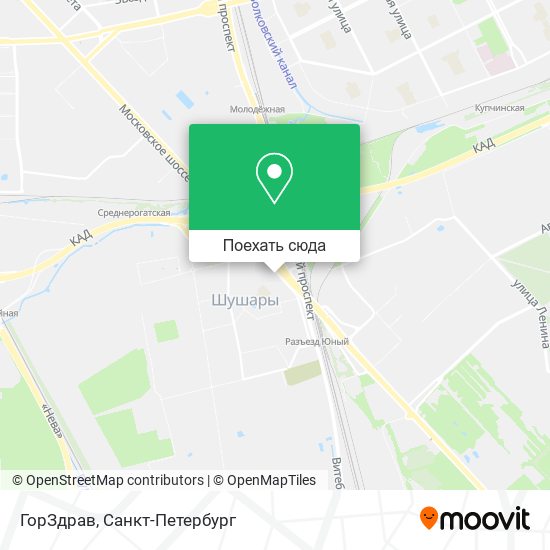 Карта ГорЗдрав