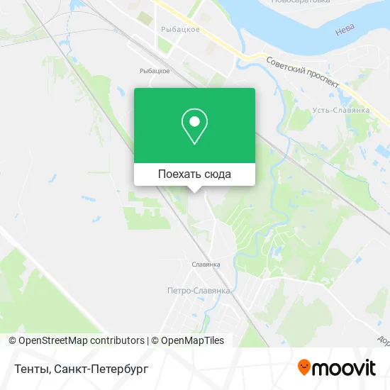 Карта Тенты