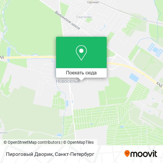 Карта Пироговый Дворик