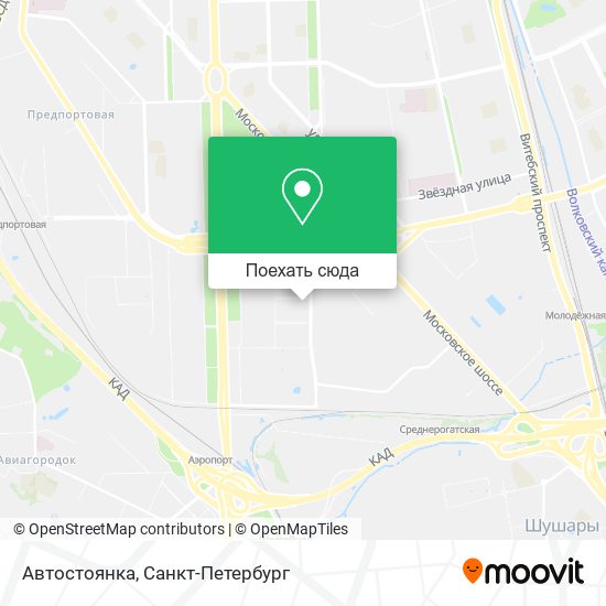 Карта Автостоянка