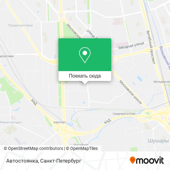 Карта Автостоянка