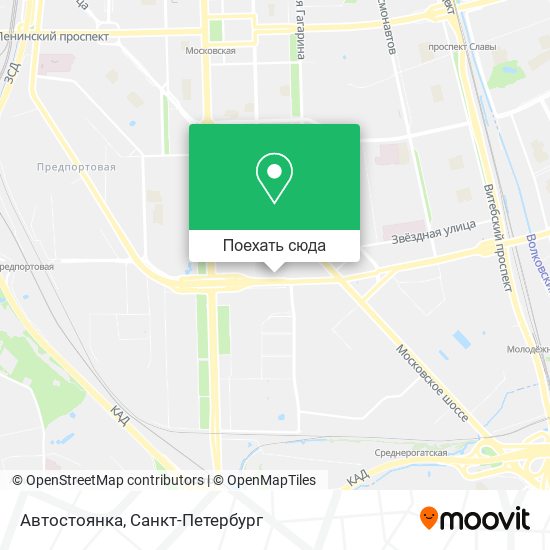 Карта Автостоянка